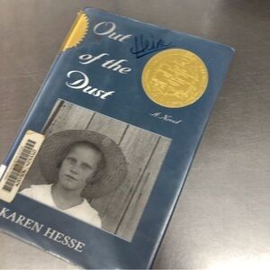 Out of the Dust by: Karen Hesse, hardback book